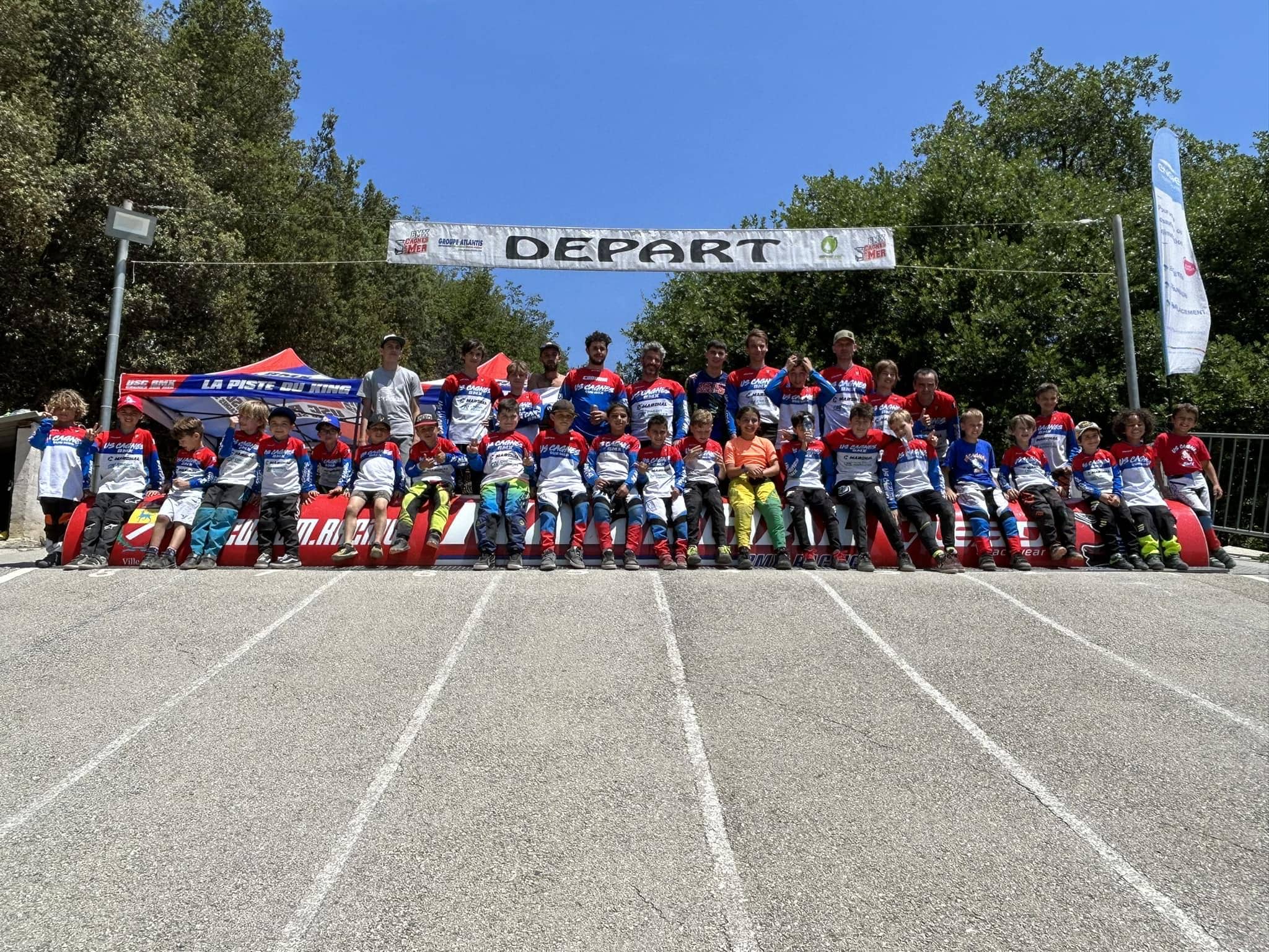 Photo de groupe US Cagnes BMX